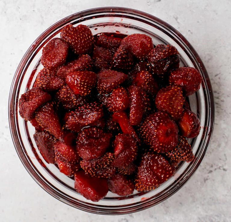 Slow Roasted Strawberries Recipe Cuisine Fiend